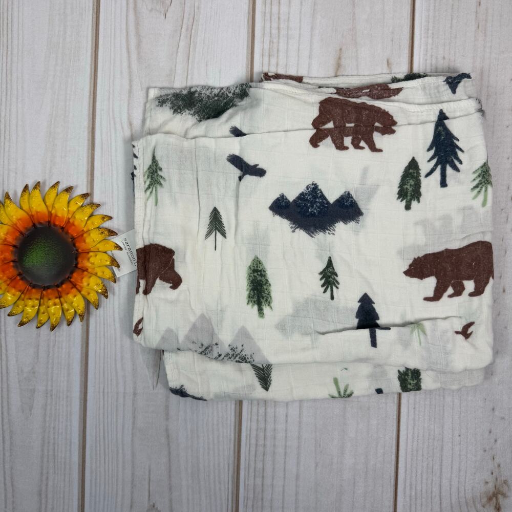 saranoni bamboo muslin baby swaddle‎